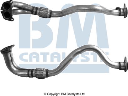 BM Catalysts BM70297 - Труба вихлопного газу autocars.com.ua