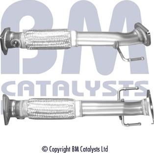 BM Catalysts BM70312 - Труба вихлопного газу autocars.com.ua