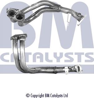 BM Catalysts BM70318 - Труба вихлопного газу autocars.com.ua