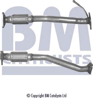 BM Catalysts BM70368 - Труба вихлопного газу autocars.com.ua