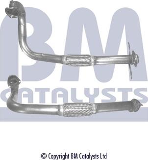 BM Catalysts BM70458 - Труба вихлопного газу autocars.com.ua