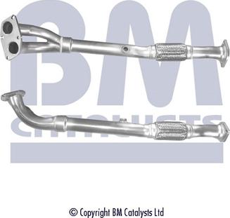BM Catalysts BM70512 - Труба вихлопного газу autocars.com.ua