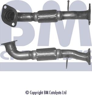 BM Catalysts BM70519 - Труба вихлопного газу autocars.com.ua