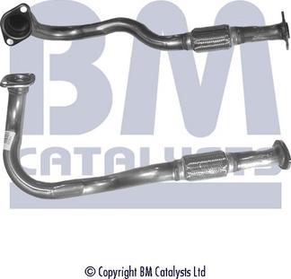 BM Catalysts BM70522 - Труба вихлопного газу autocars.com.ua