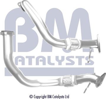 BM Catalysts BM70538 - Труба вихлопного газу autocars.com.ua