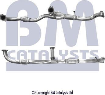 BM Catalysts BM70562 - Труба выхлопного газа avtokuzovplus.com.ua