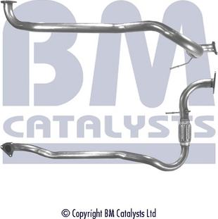 BM Catalysts BM70567 - Труба вихлопного газу autocars.com.ua