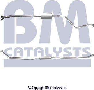 BM Catalysts BM70579 - Труба вихлопного газу autocars.com.ua