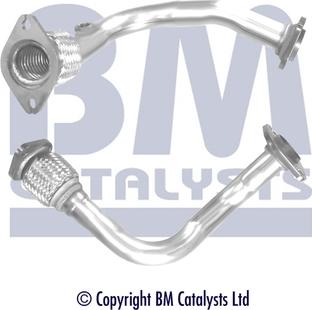 BM Catalysts BM70595 - Труба вихлопного газу autocars.com.ua