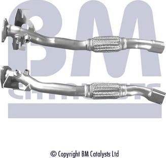 BM Catalysts BM70596 - Труба вихлопного газу autocars.com.ua