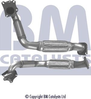 BM Catalysts BM70597 - Труба вихлопного газу autocars.com.ua