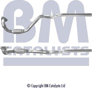 BM Catalysts BM70602 - Труба вихлопного газу autocars.com.ua