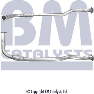 BM Catalysts BM70612 - Труба вихлопного газу autocars.com.ua