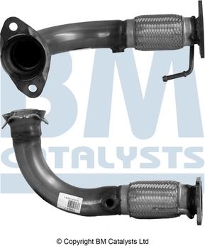 BM Catalysts BM70627 - Труба вихлопного газу autocars.com.ua
