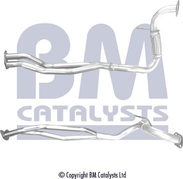 BM Catalysts BM70641 - Труба вихлопного газу autocars.com.ua