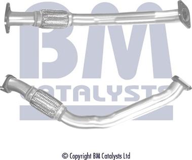 BM Catalysts BM70645 - Труба вихлопного газу autocars.com.ua