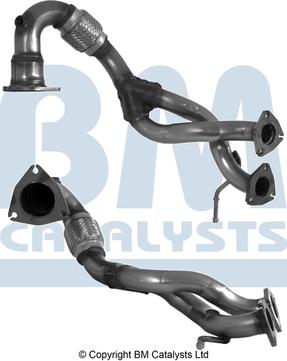 BM Catalysts BM70730 - Труба вихлопного газу autocars.com.ua