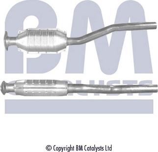 BM Catalysts BM80100 - Каталізатор autocars.com.ua