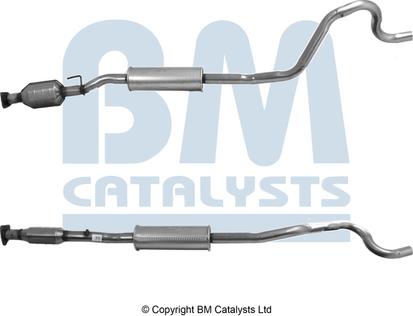 BM Catalysts BM80215H - Каталізатор autocars.com.ua