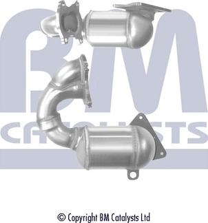 BM Catalysts BM80417H - Каталізатор вихлопної системи autocars.com.ua