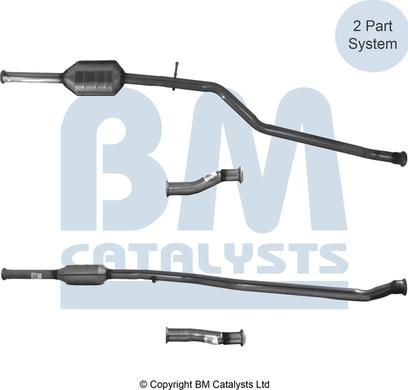 BM Catalysts BM80441H - Каталізатор autocars.com.ua