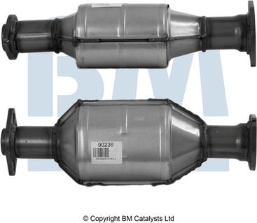 BM Catalysts BM90236 - Каталізатор autocars.com.ua