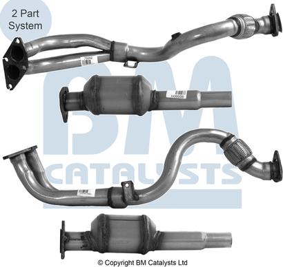 BM Catalysts BM90539 - Каталізатор autocars.com.ua