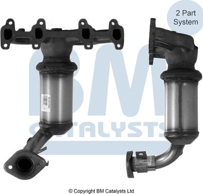 BM Catalysts BM91015 - Каталізатор autocars.com.ua