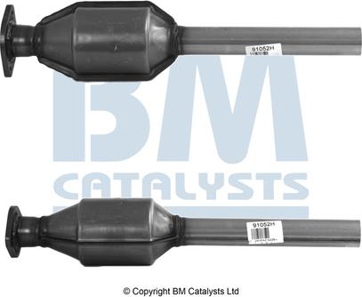 BM Catalysts BM91052H - Каталізатор autocars.com.ua
