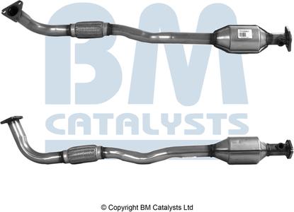 BM Catalysts BM91058 - Каталізатор autocars.com.ua