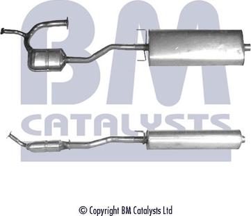 BM Catalysts BM91106 - Каталізатор autocars.com.ua