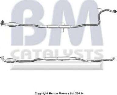 BM Catalysts BM91576 - Каталізатор autocars.com.ua