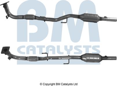 BM Catalysts BM92078H - Каталізатор вихлопної системи autocars.com.ua