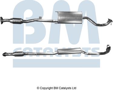 BM Catalysts BM92690H - Каталізатор autocars.com.ua