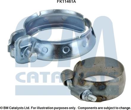 BM Catalysts FK11461 - Монтажный комплект, сажевый / частичный фильтр autodnr.net