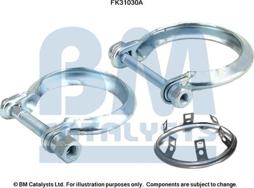 BM Catalysts FK31030 - Монтажный комплект, катализатор avtokuzovplus.com.ua