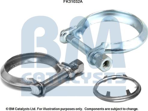 BM Catalysts FK31032 - Монтажный комплект, катализатор avtokuzovplus.com.ua