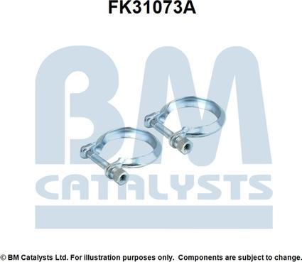 BM Catalysts FK31073 - Монтажний комплект, каталізатор autocars.com.ua