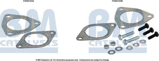 BM Catalysts FK50133 - Монтажний комплект, труба вихлопного газу autocars.com.ua