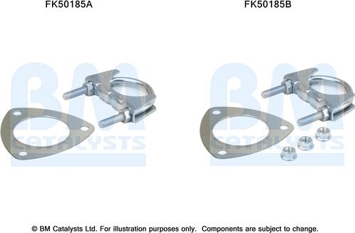 BM Catalysts FK50185 - Монтажний комплект, труба вихлопного газу autocars.com.ua