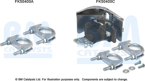 BM Catalysts FK50400 - Монтажний комплект, труба вихлопного газу autocars.com.ua