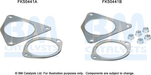 BM Catalysts FK50441 - Монтажний комплект, труба вихлопного газу autocars.com.ua