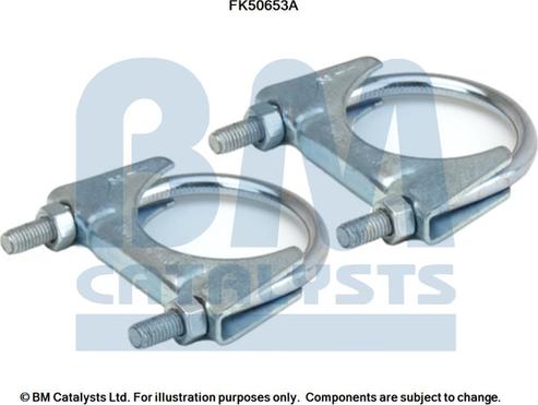 BM Catalysts FK50653 - Монтажний комплект, труба вихлопного газу autocars.com.ua