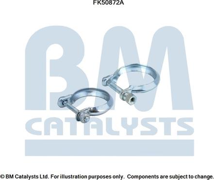 BM Catalysts FK50872 - Монтажный комплект, труба выхлопного газа avtokuzovplus.com.ua