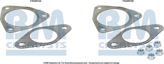 BM Catalysts FK50975 - Монтажний комплект, труба вихлопного газу autocars.com.ua