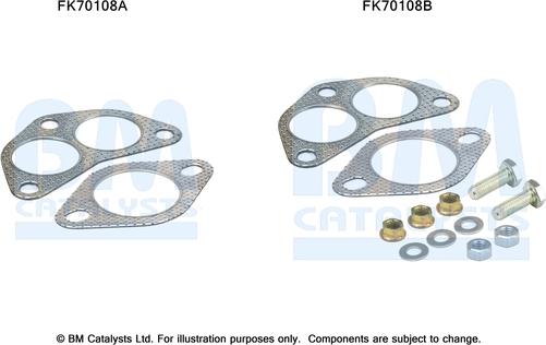 BM Catalysts FK70108 - Монтажний комплект, труба вихлопного газу autocars.com.ua