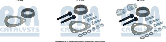 BM Catalysts FK70256 - Монтажний комплект, труба вихлопного газу autocars.com.ua