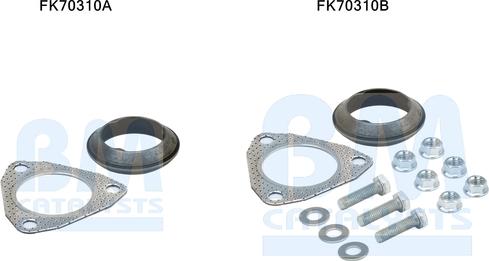 BM Catalysts FK70310 - Монтажный комплект, труба выхлопного газа avtokuzovplus.com.ua