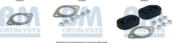 BM Catalysts FK70327 - Монтажный комплект, труба выхлопного газа avtokuzovplus.com.ua