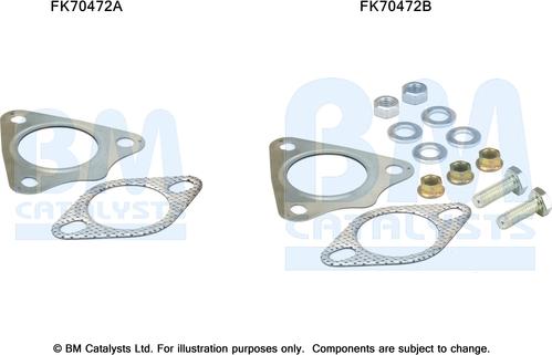 BM Catalysts FK70472 - Монтажний комплект, труба вихлопного газу autocars.com.ua